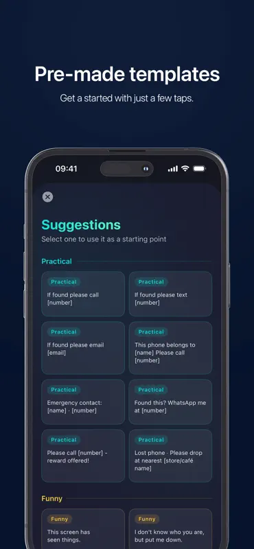 IfFound - Lock Screen text screenshot 5 of 5