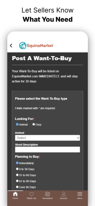 EquineMarket Screenshot 6 of 9