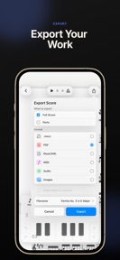 Aria – Music Notation Editor screenshot