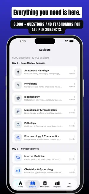 PLE Reviewer PH: Physician screenshot 2