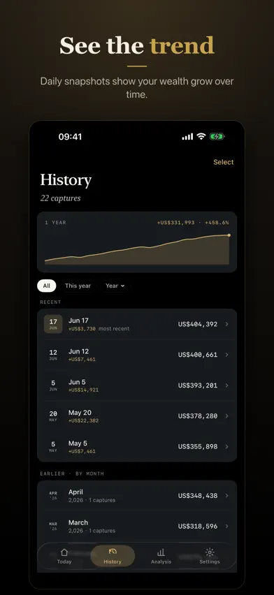 Wealth Lens screenshot 2