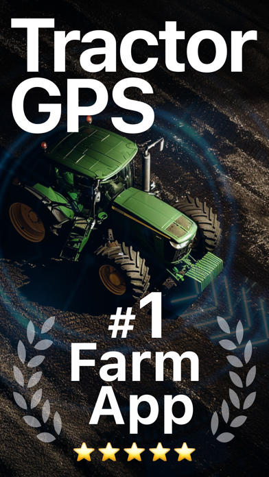 Tractor GPS - Field Guidance Screenshot