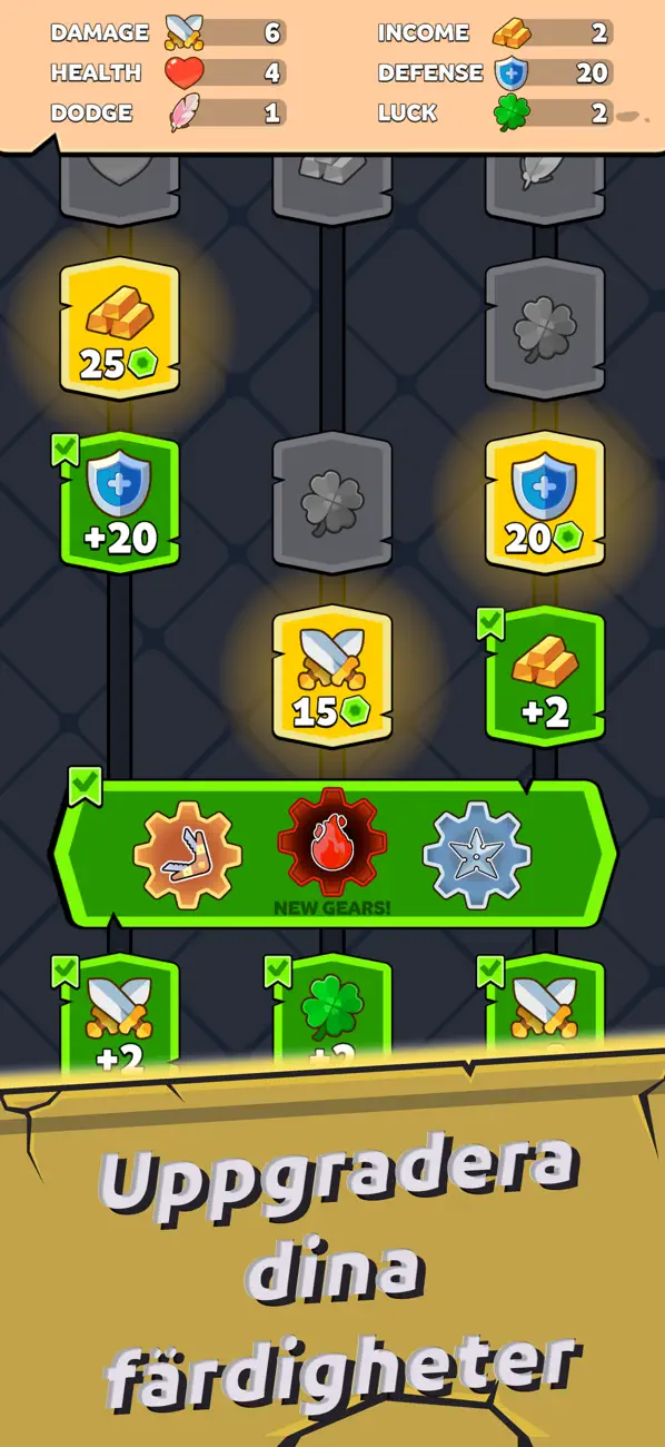 Gear Fight! iOS Mod IPA screenshot 3 - iOS game interface