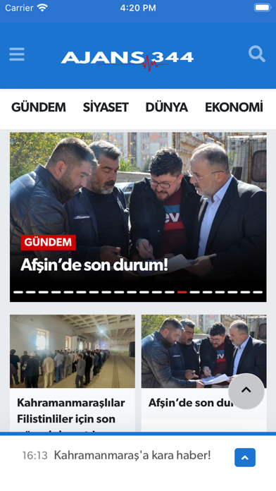 Screenshot #1 pour Ajans 344