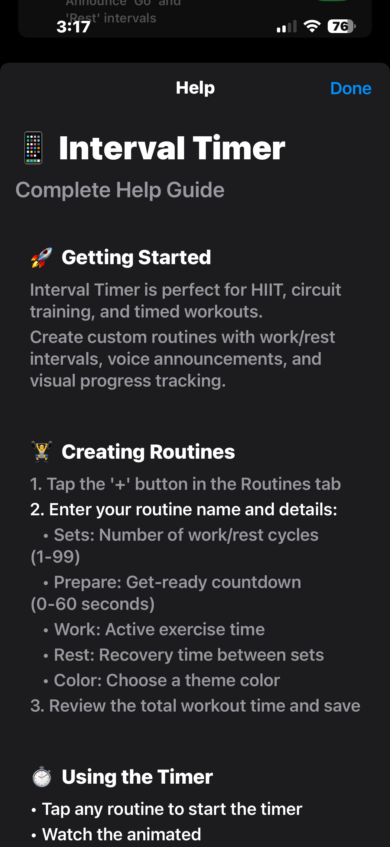 Interval Timer - HIIT | Tabata