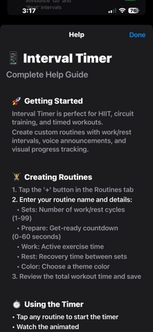 Interval Timer - HIIT | Tabata Screenshot 10 of 10