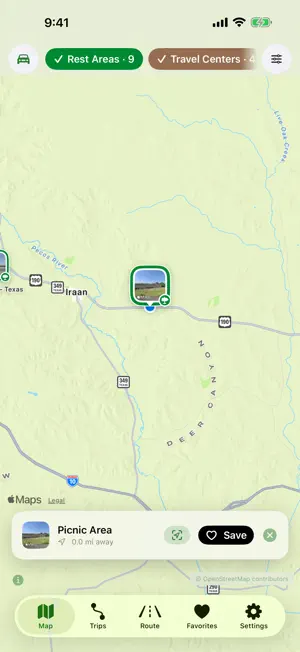 RestStop Finder screenshot 3