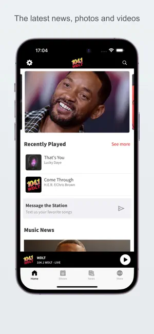 104.1 WDLT screenshot 1