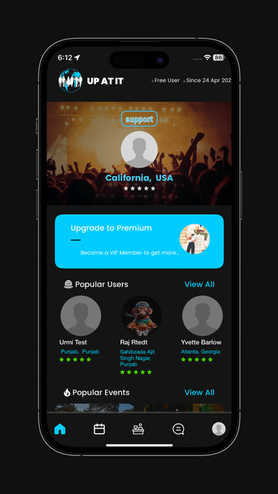 UP AT IT iPhone screenshot 4 - Lifestyle app