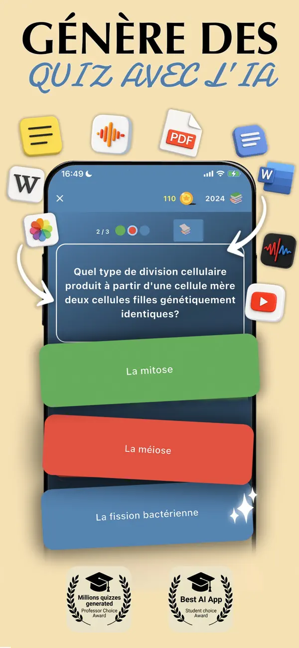 Screenshot #1 pour Aistote : QUIZ IA