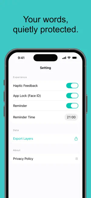 Positive Journal: Layer Diary screenshot 3