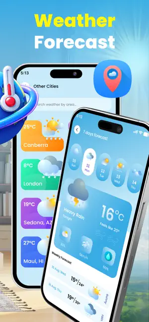 Room Temperature & Thermometer iPhone screenshot 3