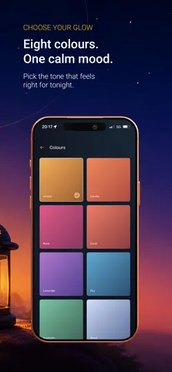 Captura de pantalla de NightLantern en iPhone 2