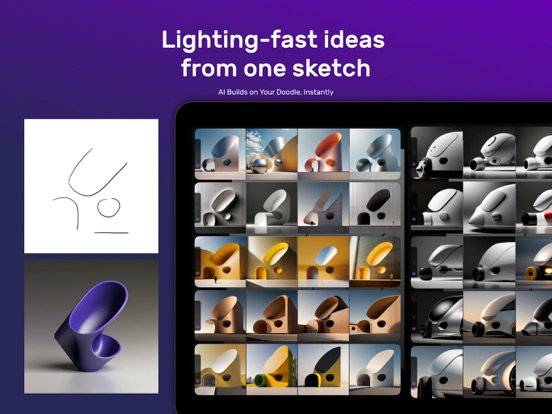 Hypersketch iPad screenshot 1 - Productivity app