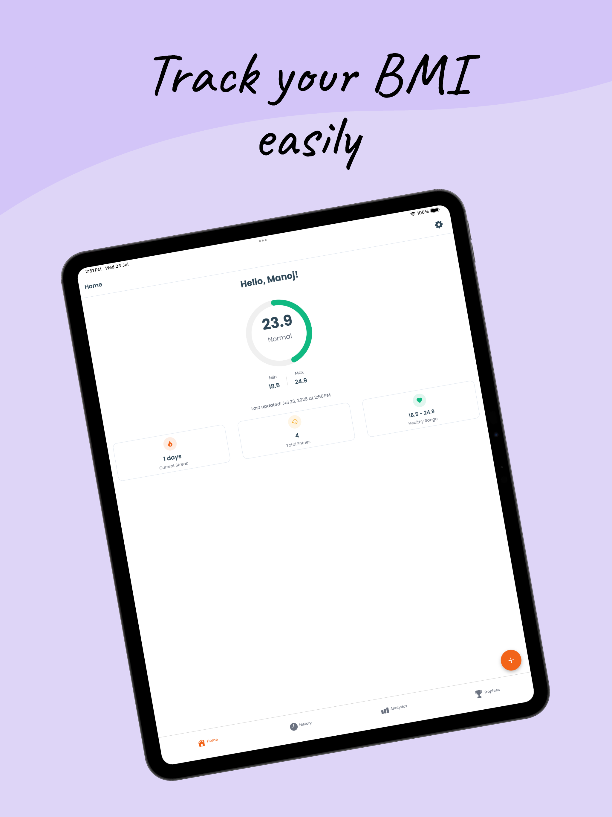 BMI Calculator – Ideal Weight screenshot 7
