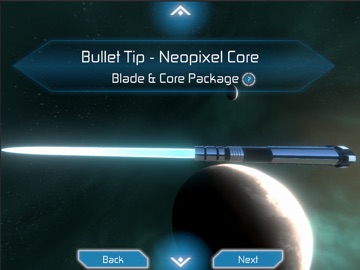 Build Your Own Saber iPad screenshot