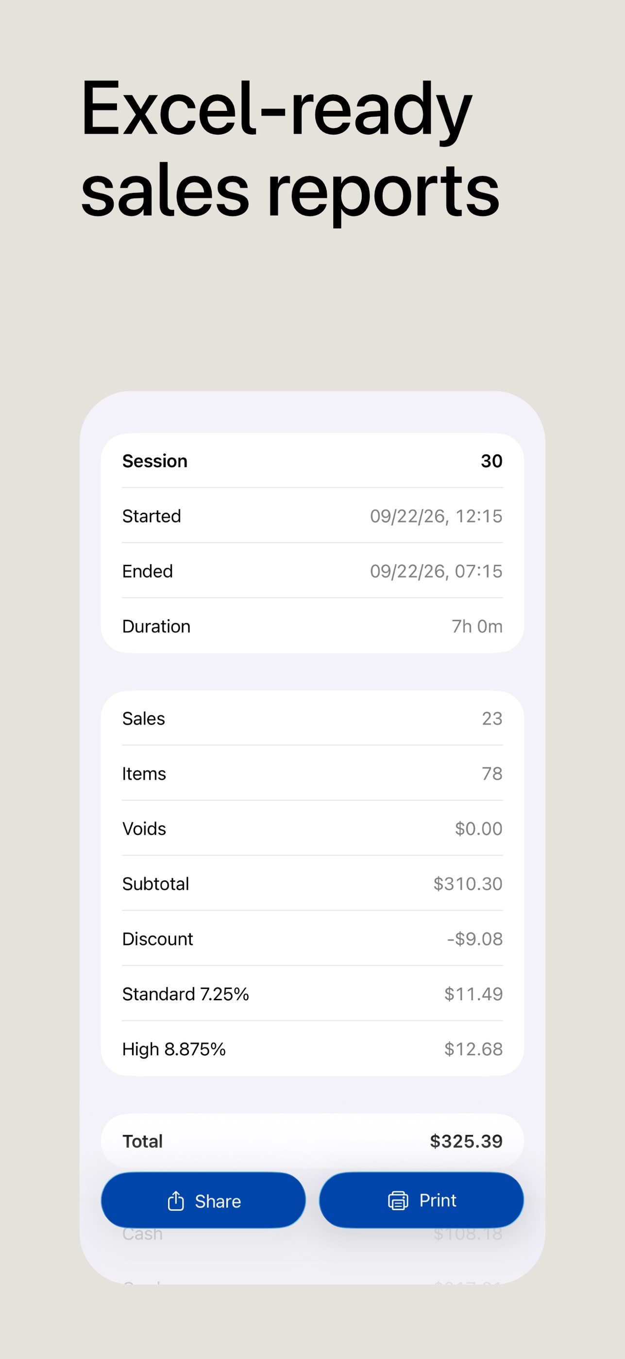 Screenshot 6 of Singular Point of Sale (POS)