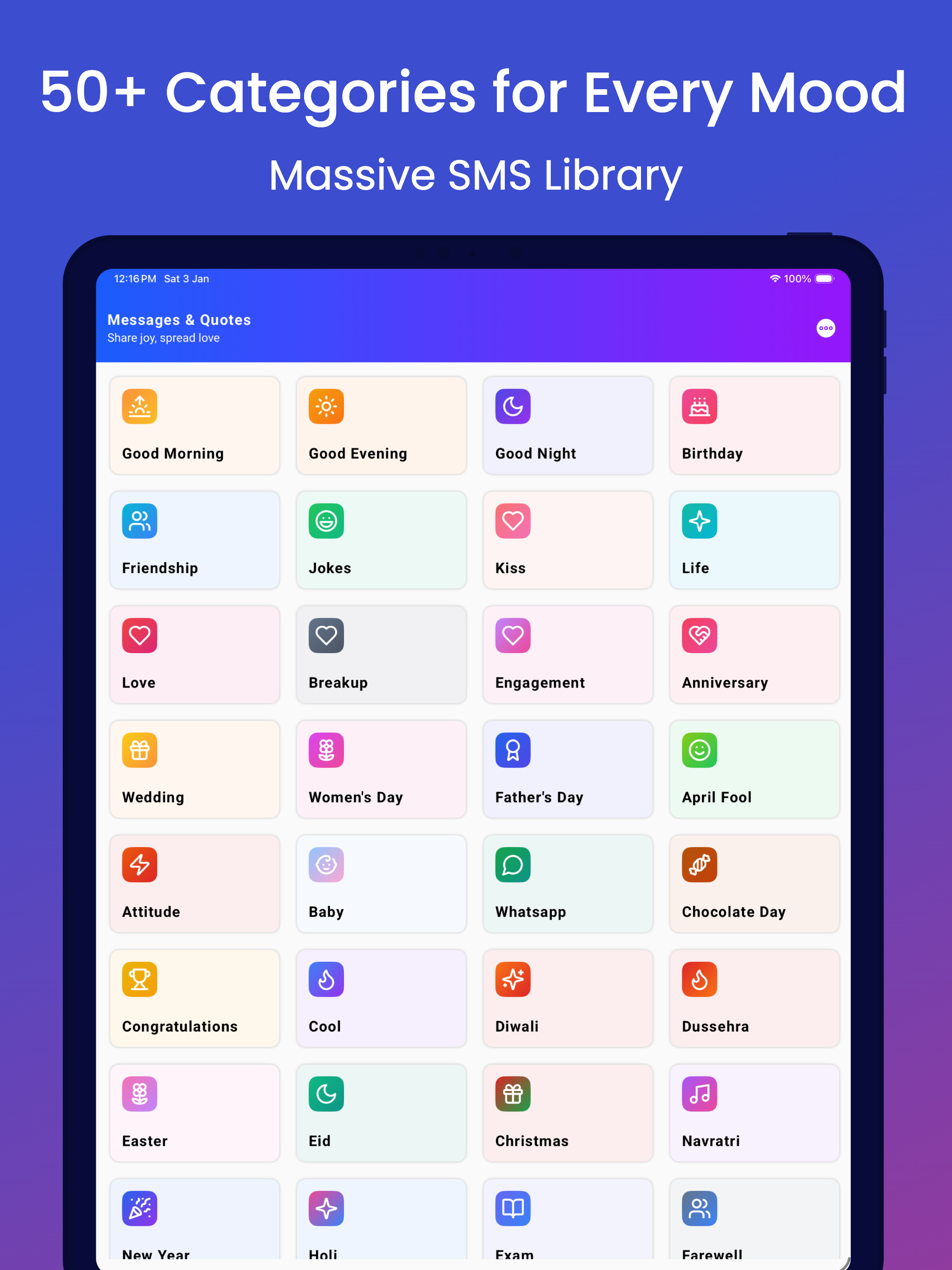 Messages, Quotes and Wishes screenshot 5