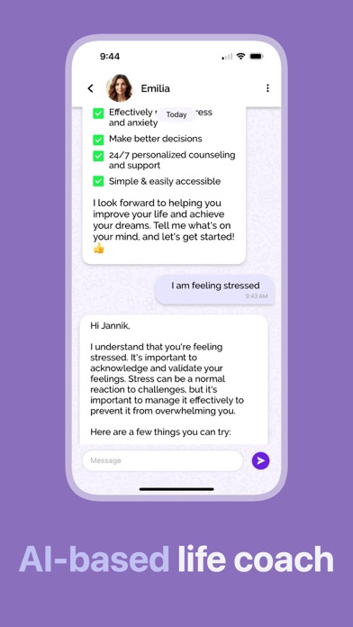 MindGuide: AI Life Coach Screenshot