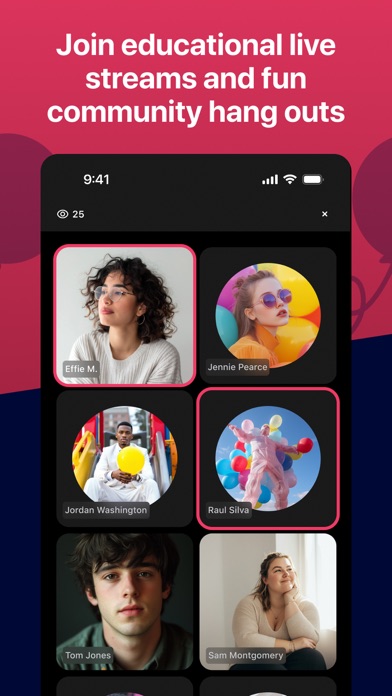 Betallic Balloon Club iPhone screenshot 3 - Social Networking app