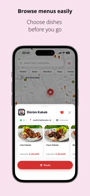 DadMap - Baku Food Map screenshot 3