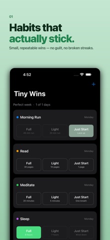 Tiny Wins: Ai Habit Tracker Screenshot 6 of 6