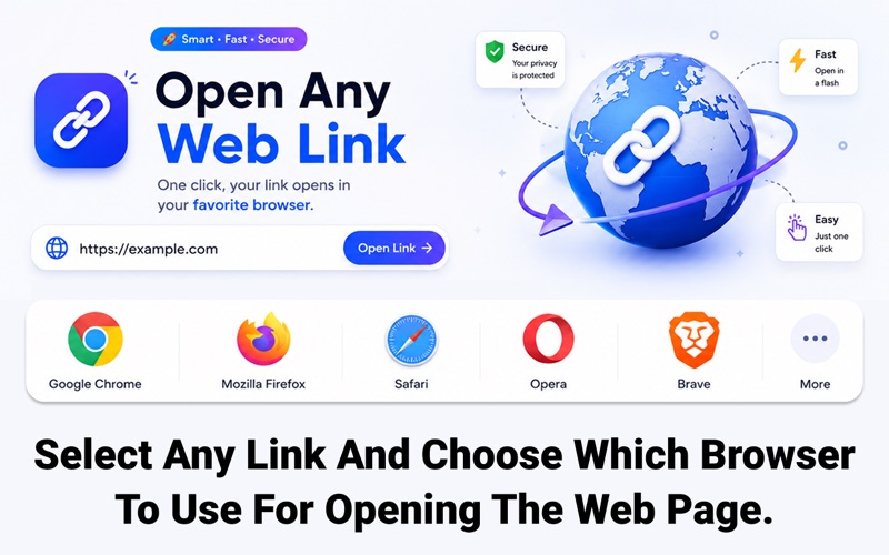 Openly Default Browser Picker iPhone screenshot