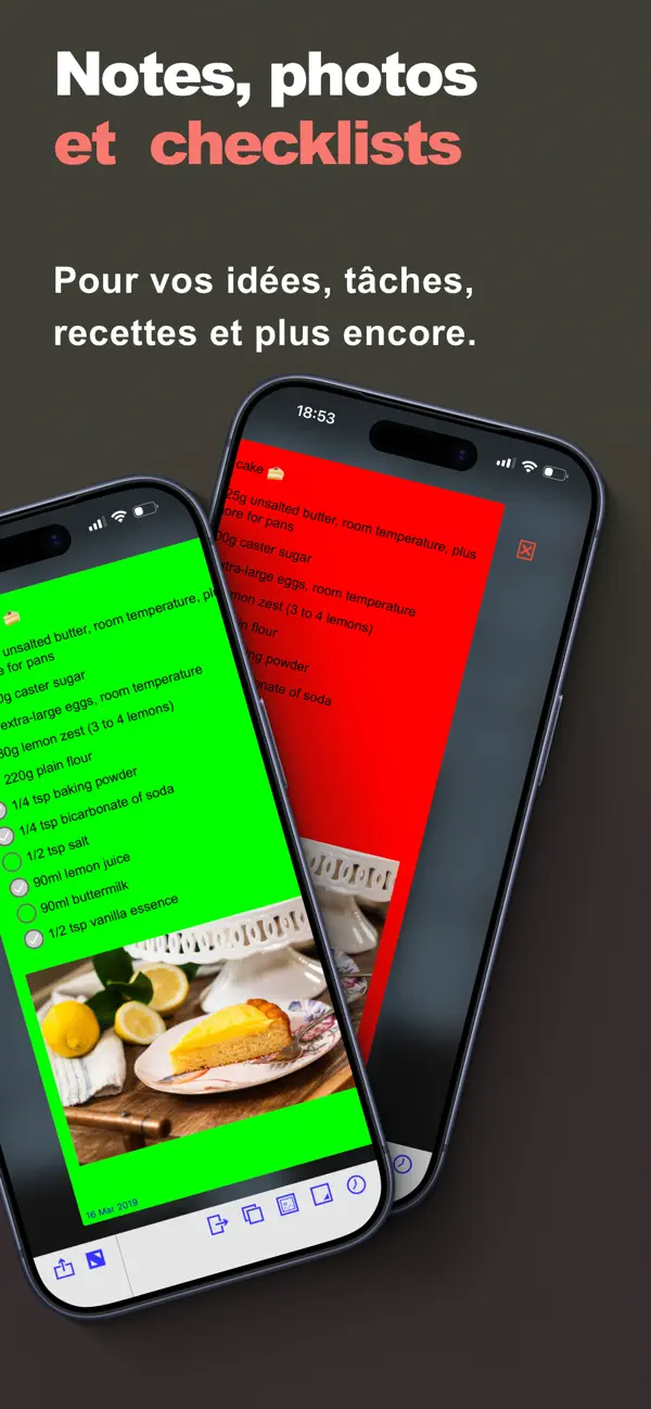Screenshot #3 pour Notes simples - YepNotes