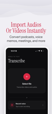 Transcribe Video: To The Text screenshot