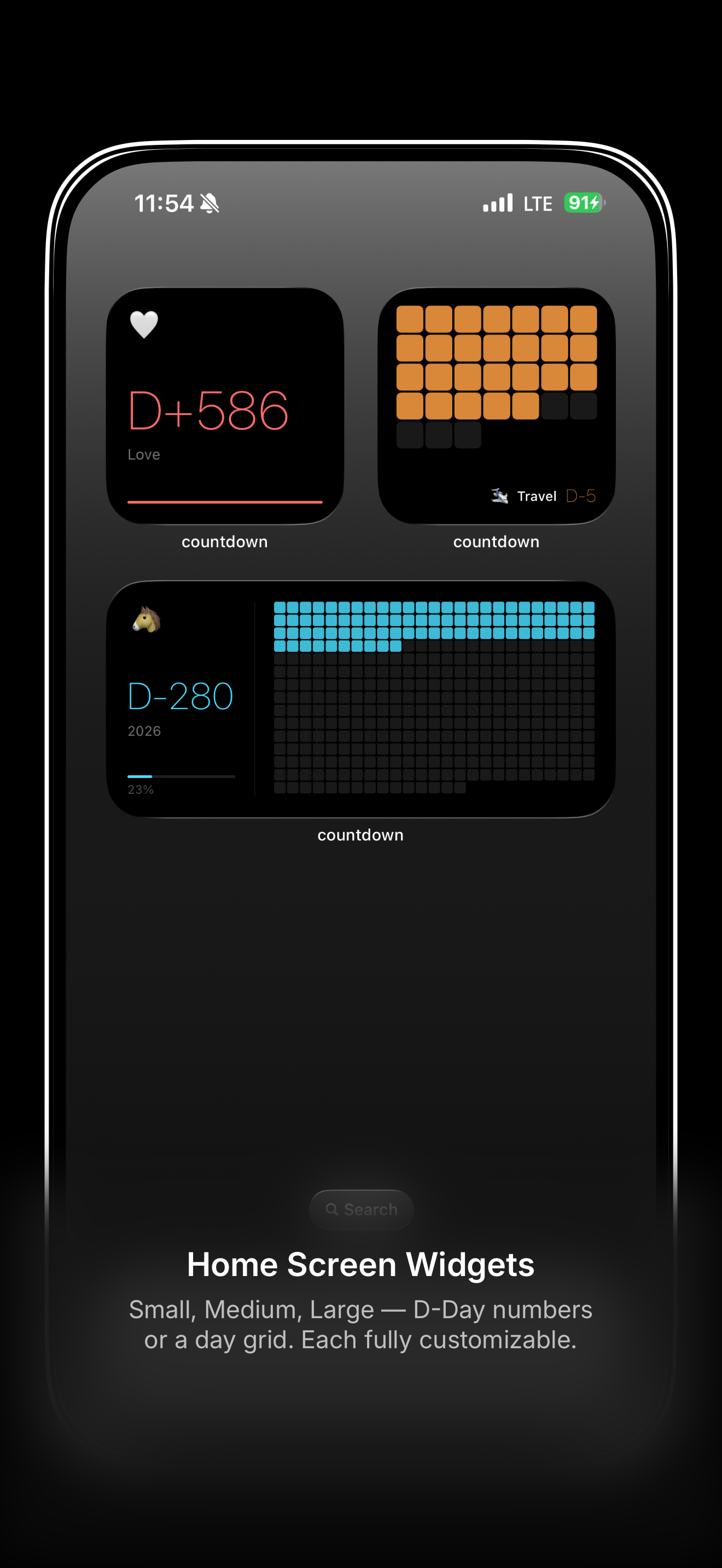 Countdown – D-Day & Widget screenshot 3