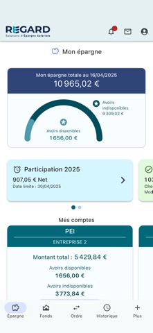 Épargne Salariale Screenshot 1 of 8