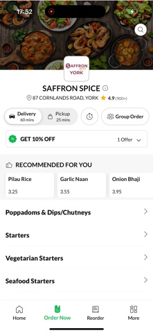 Saffron Spice York Screenshot 2 of 4
