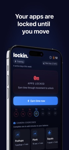 Lockin - Earn Your Screen Time Screenshot 1 of 5