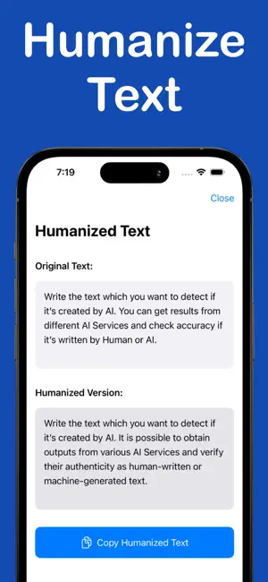 Humanize AI - ByPass Detector screenshot 2