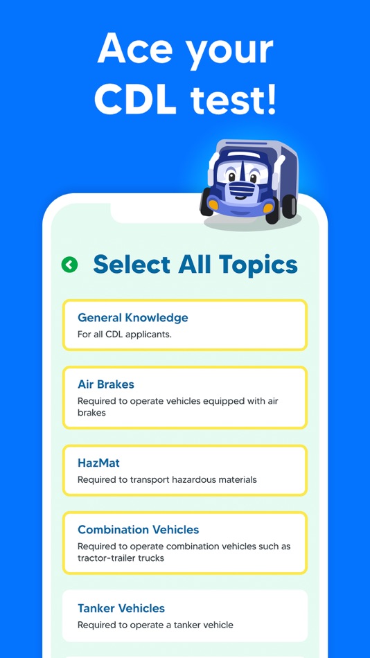 #1. CDL Prep Practice Test 2025 (iOS) 由: Best Fun Games