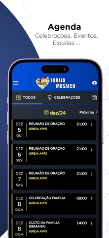 Igreja Mosaico App screenshot