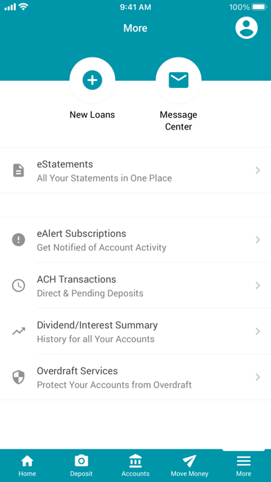 PCT Federal Credit Union Screenshot