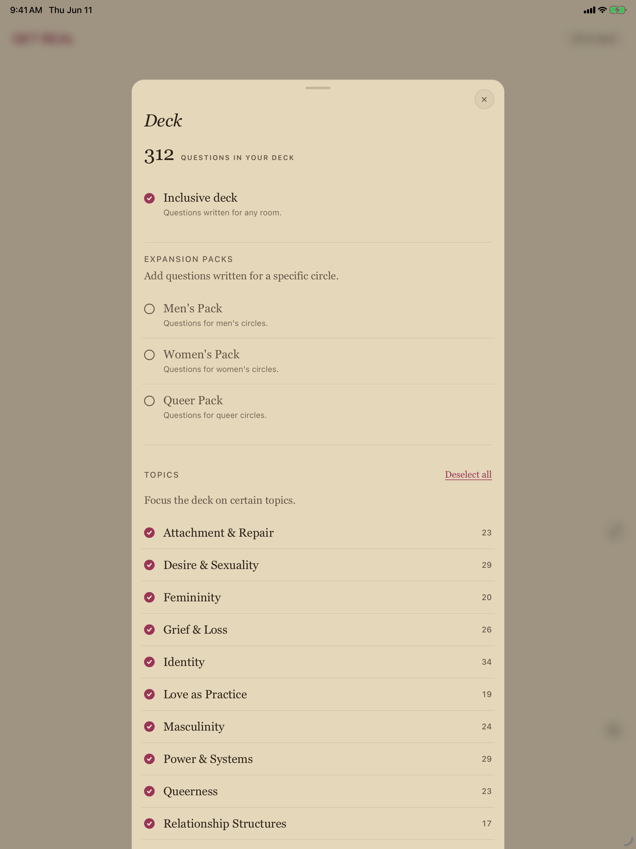 Get Real: Conversation Cards screenshot 7