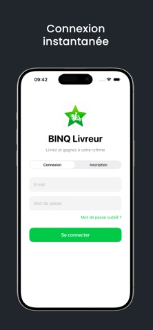 Binq Livreur screenshot