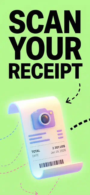 DeepBill: Receipt Scanner screenshot 1