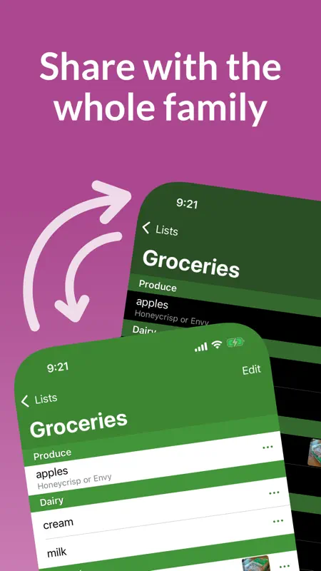 Our Groceries Shopping List screenshot 2 of 4