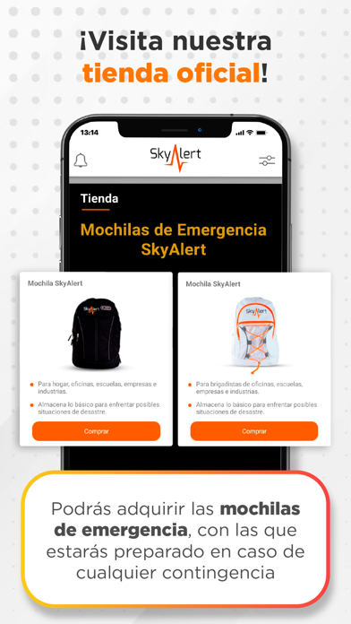 SkyAlert: Alerta Sísmica iPhone screenshot 6 - News app