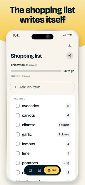 Meal Planner & Prep - Farro screenshot 2