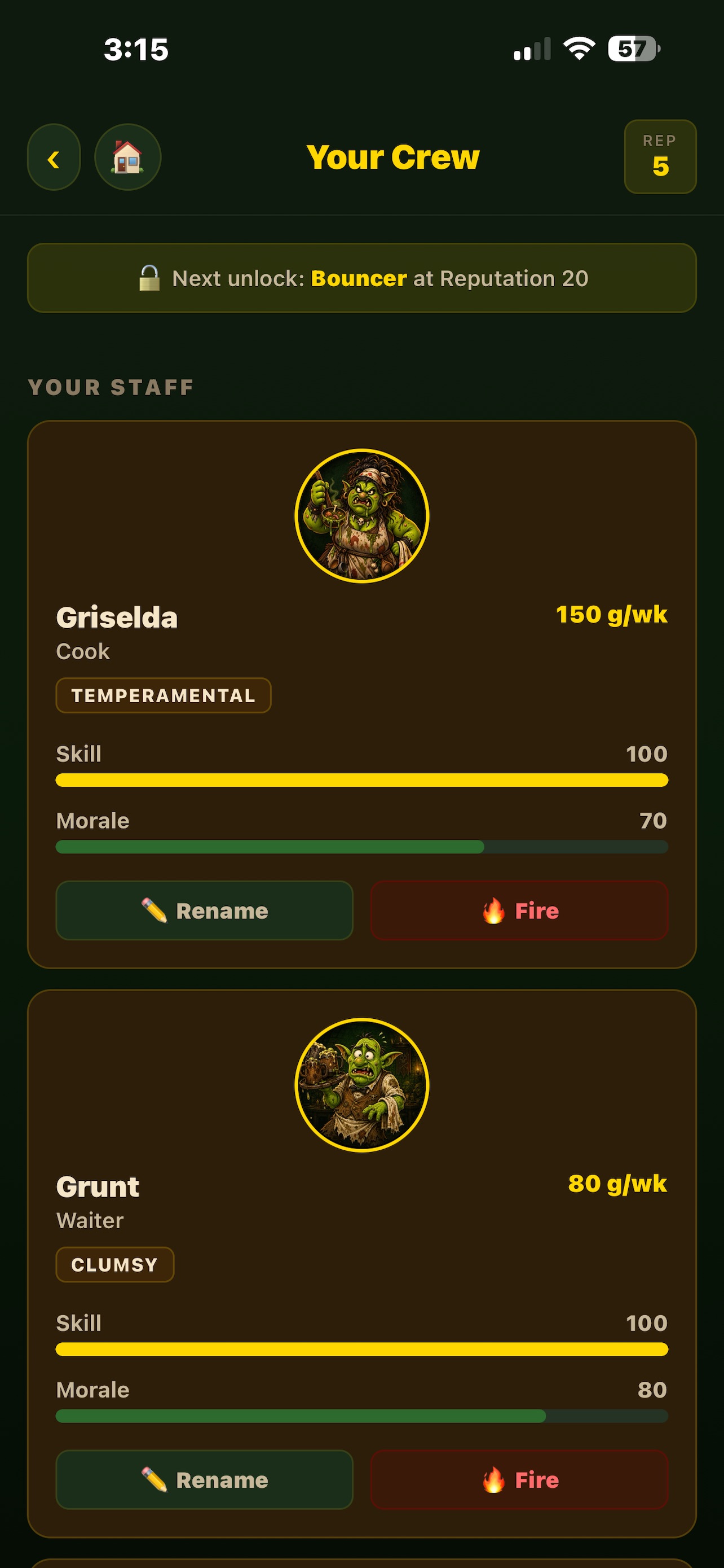 Screenshot 4 of Ogre's Restaurant Manager