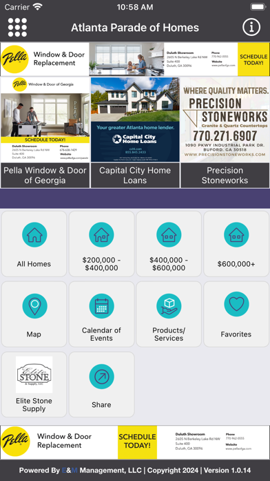 Atlanta Parade of Homes Screenshot