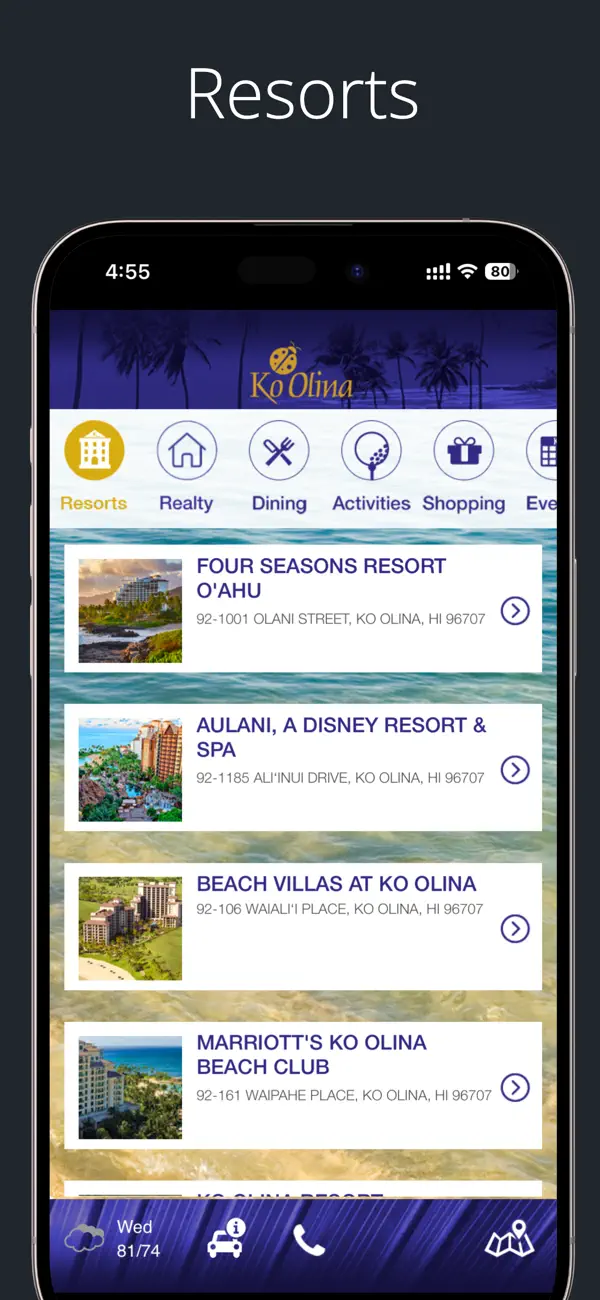 Screenshot #1 pour Ko Olina Resort