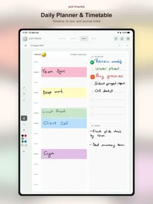 SoftPaper: Agenda & Planner screenshot 4