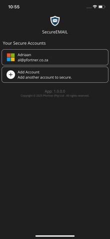 SecureEMAIL by Pfortner screenshot