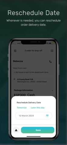 Printout delivery screenshot
