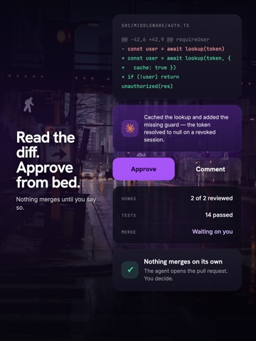CodeAgent: AI Agent Monitor iPad screenshot 5